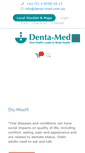 Mobile Screenshot of denta-med.com.au